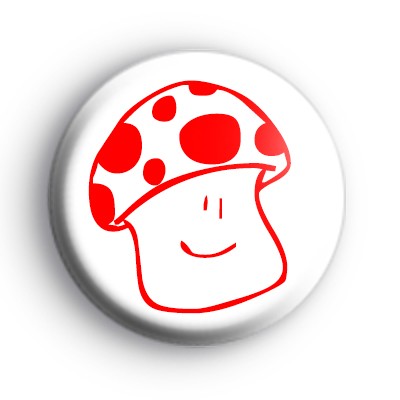 Happy Mushroom Badge