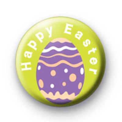 Happy Easter Eggs Badge