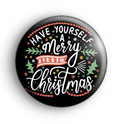 Black Have Yourself a Merry Christmas