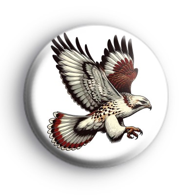 Hawk Bird Flying Badge
