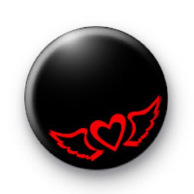 Heart With Wings Badge