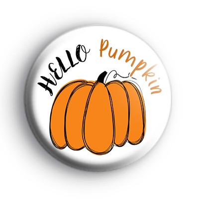 Hello Pumpkin Badge