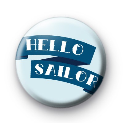 Hello Sailor Banner badge
