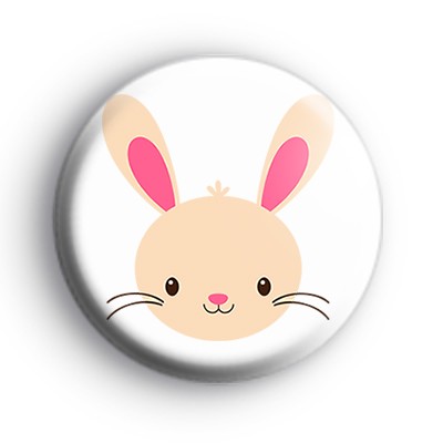 Hop On Easter Bunny Button Badges