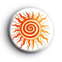 Hot Summer Sun Badge