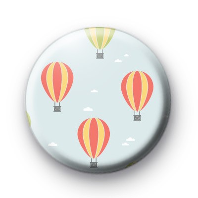 Hot Air Balloon Pattern Badge
