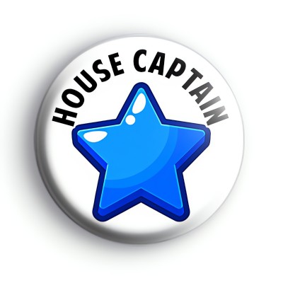 House Captain Dark Blue Star Badge