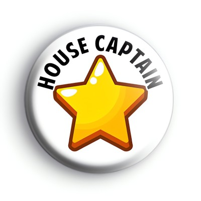 House Captain Yellow Star Badge
