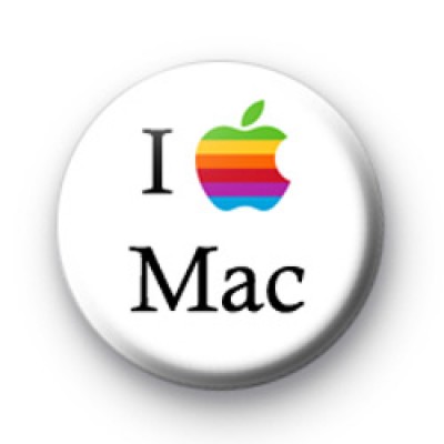 I Love Mac badges