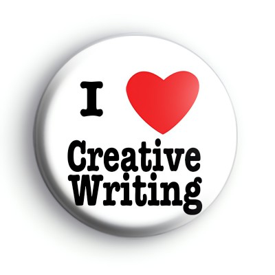 I Love Creative Writing Badge