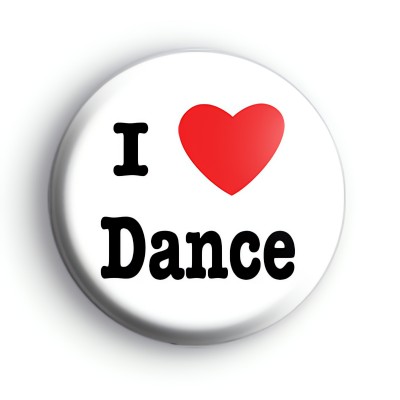 I Love Dance Badge