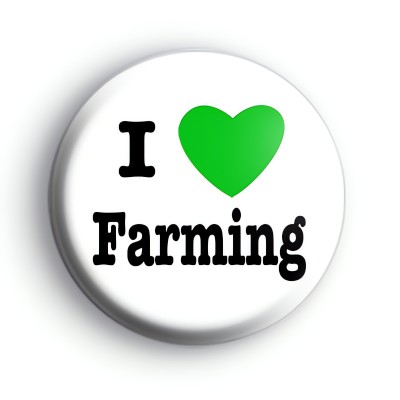 I Love Farming Badge