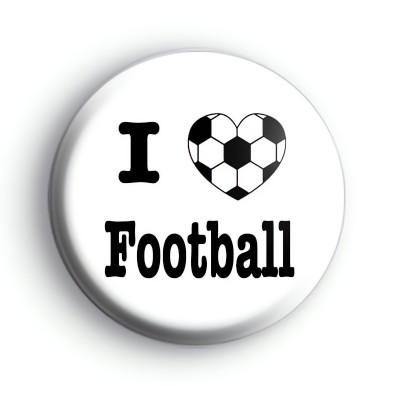 I Love Football 2 Badge