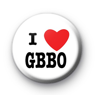I Love GBBO Button Badge