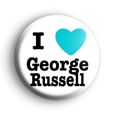 I Love George Russel Badge
