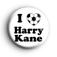 I Love Harry Kane Badge Button Badges