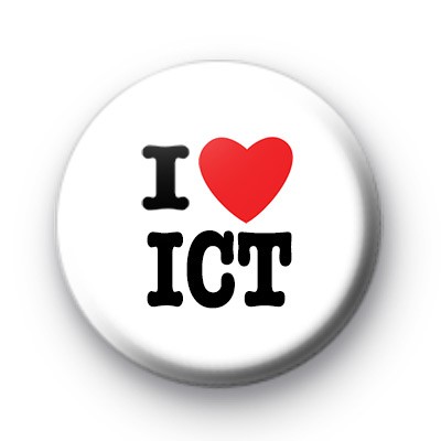 I Love ICT badge