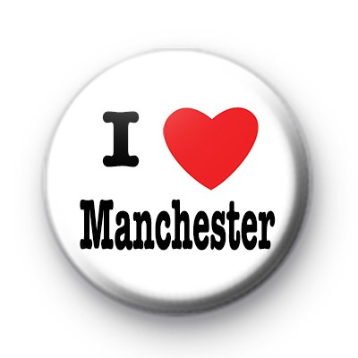 I Love Manchester badges