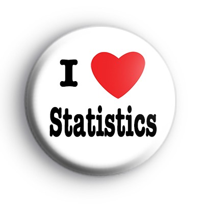 I Love Statistics Badge