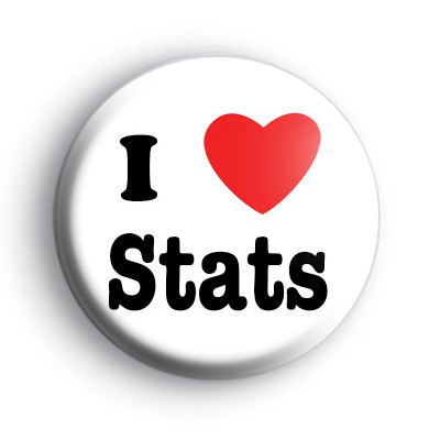 I Love Stats Badge