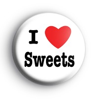 I Love Sweets Badge