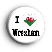 I Love Wrexham Badge