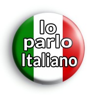I Speak Italian Badge
