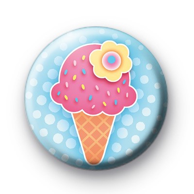 Ice Cream Sprinkles Badge