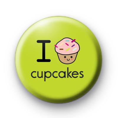 I Cupcake Cupcakes badge