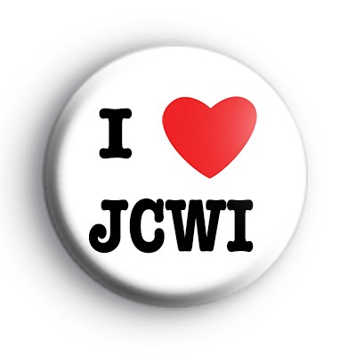 I Love JCWI Badge