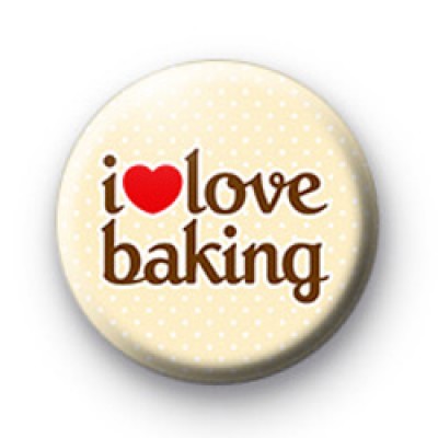 I Love Baking Badges
