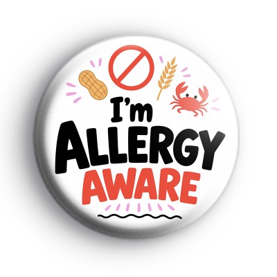 Im Allergy Aware Badge