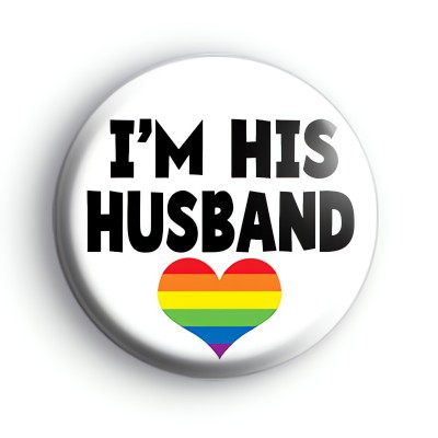 Im His Husband Badge