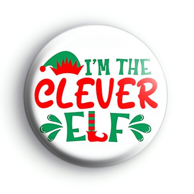 Im The Clever Elf Badge
