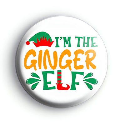 Im The Ginger Elf Badge