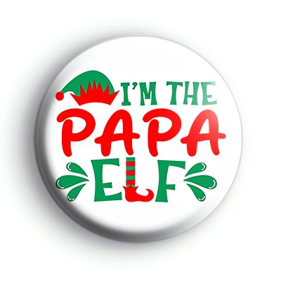 Im The Papa Elf Badge