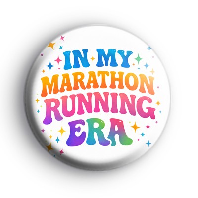 In My Marathon Running Era Badge