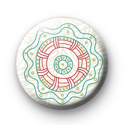 Indian Flower Pattern 2 badge