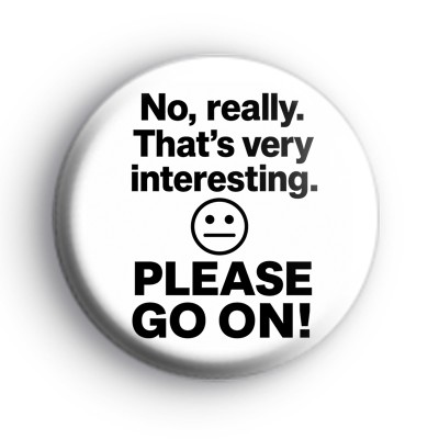 Very Interesting Badge