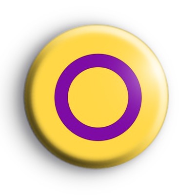 Intersexual Pride Flag Badge