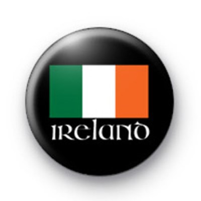Celtic Ireland Flag Button Badge
