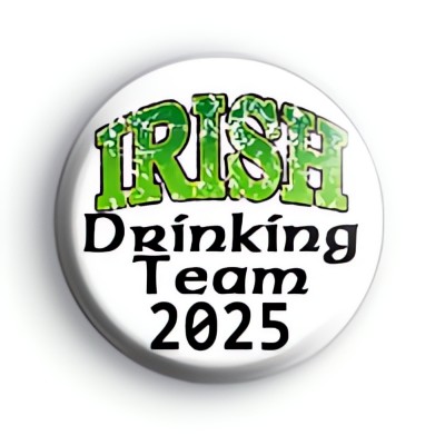 Irish Drinking Team 2025 Badge