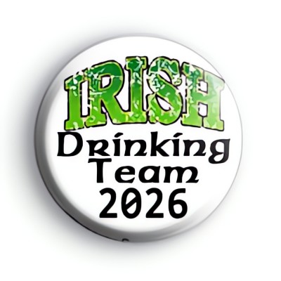 Irish Drinking Team 2026 Badge
