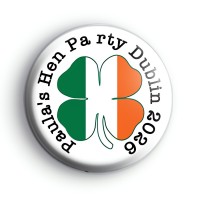 Irish Themed Hen Party Badge