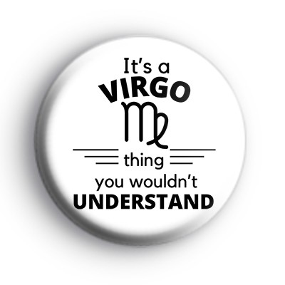 Zodiac Virgo Thing Badge