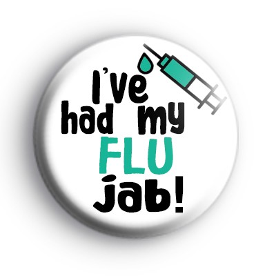 I've Had My FLU Jab Badge 2