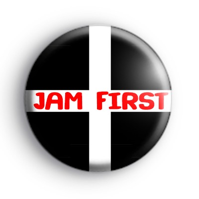 Jam First Cornwall Flag Badge