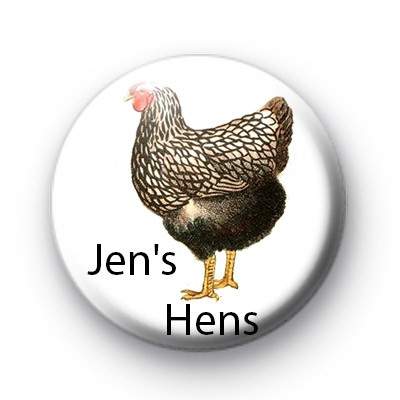Jens Hens Custom Chicken badge