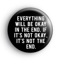 John Lennon Quote Badge