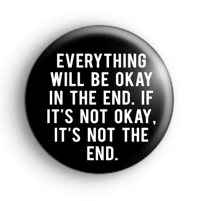 John Lennon Quote Badge